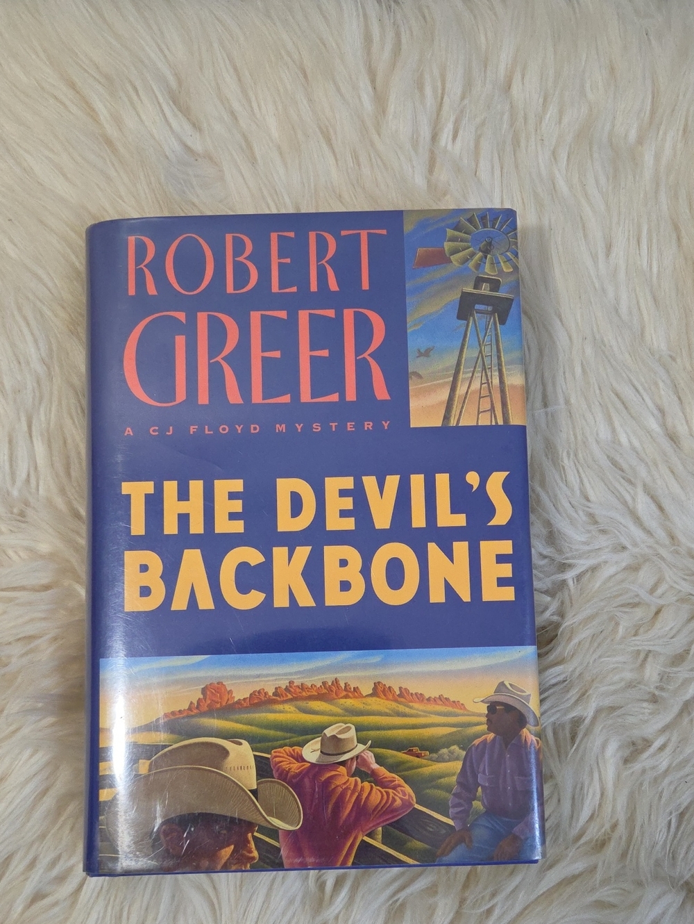 The Devil's Backbone Robert O. Greer 1st Edition 1st Printing 1998 HC DJ Unread